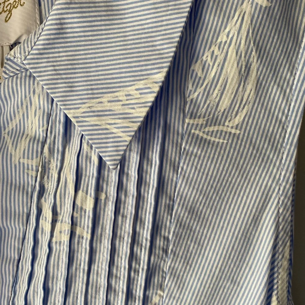 Lilly Pulitzer Blue and White Striped Dress - Picture 3 of 6